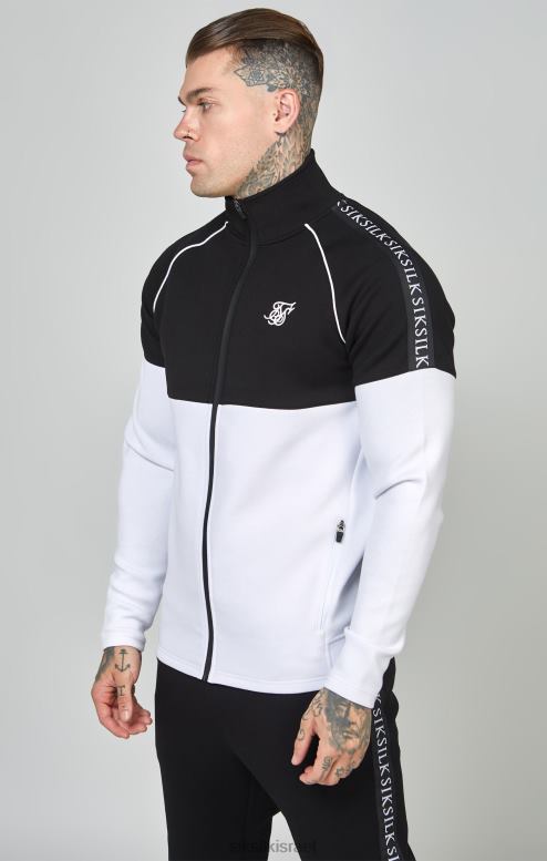 SikSilk גברים סט 1/4 רוכסן עם דבק שחור וג'וגר D2LH2505 לבוש
