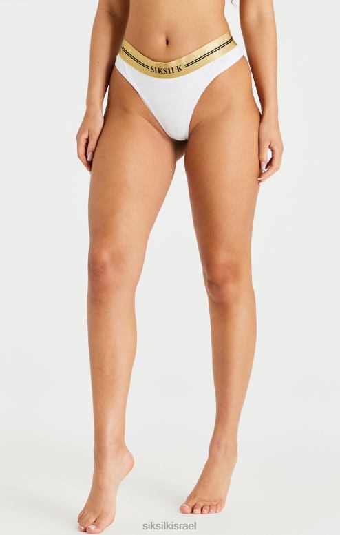 SikSilk נשים מארז שחור, לבן ואפור של 3 חוטיני D2LH2210 לבוש