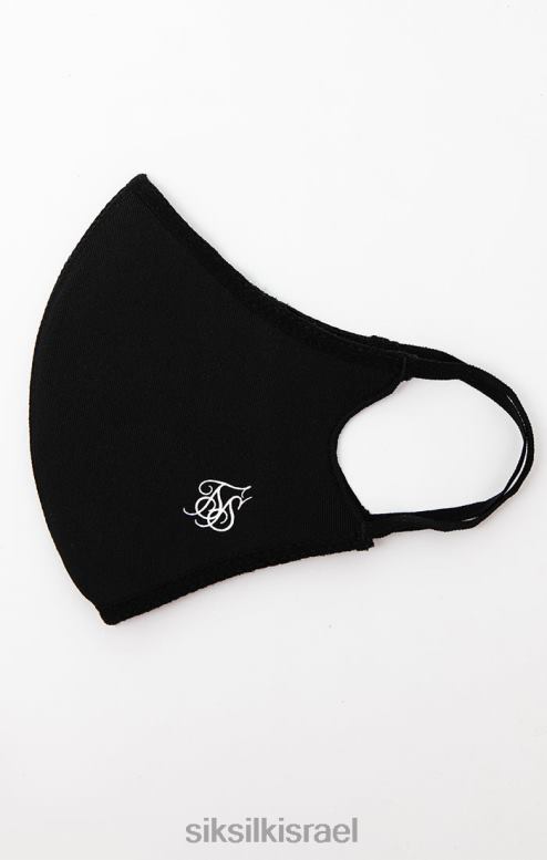 SikSilk לִשְׁנֵי הַמִינִים חבילה שחורה של 3 כיסויי פנים D2LH2239 אבזר