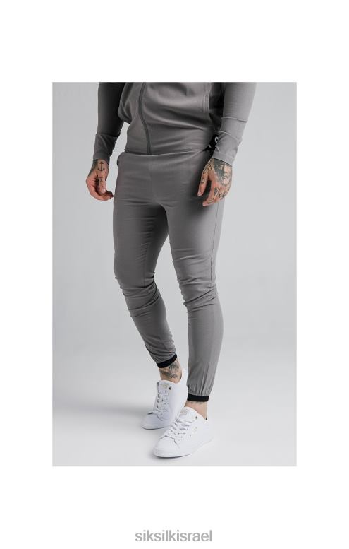 SikSilk גברים מכנסי טרנינג Agility poly ripstop - אפור D2LH2527 לבוש
