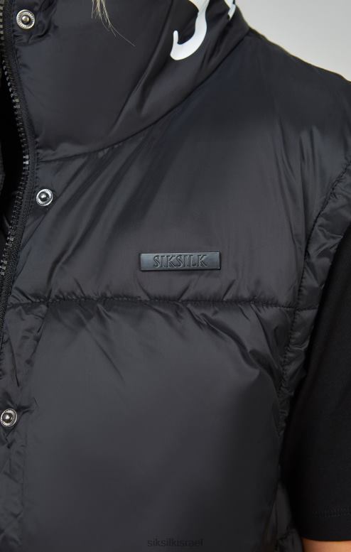 SikSilk נשים ג'לט קצוץ שחור D2LH2132 לבוש