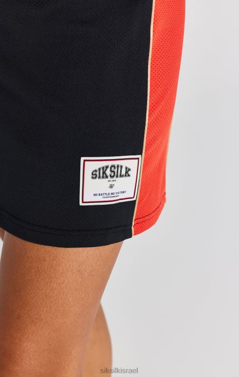 SikSilk נשים שמלת כדורסל עם פאנל שחור D2LH2147 לבוש