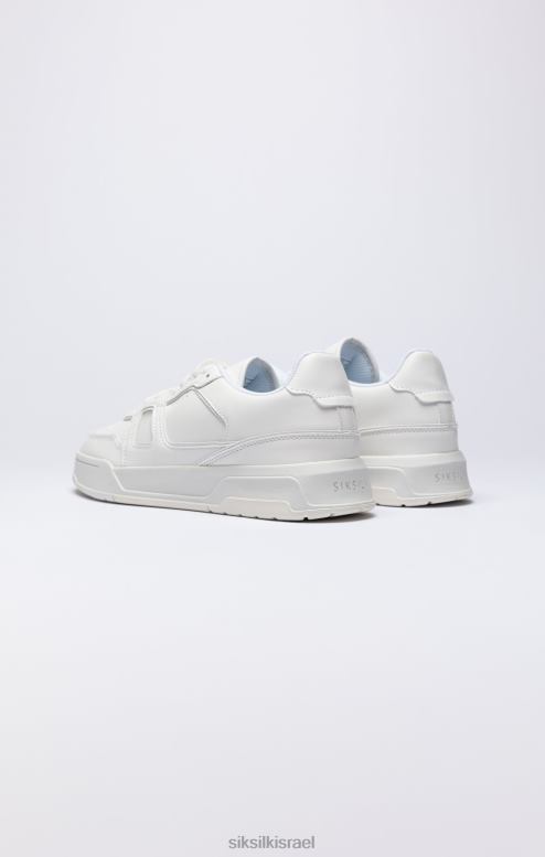SikSilk גברים מאמן מגרש נמוך לבן D2LH214 הַנעָלָה