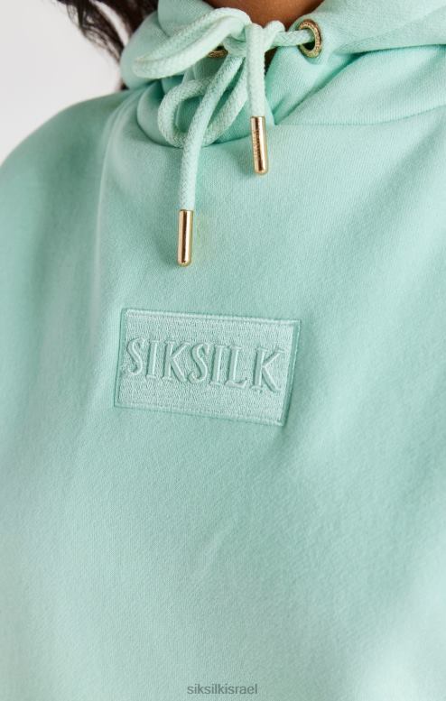 SikSilk נשים קפוצ'ון אוברסייז מנטה דלוקס D2LH2164 לבוש