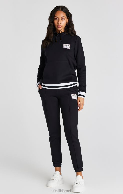 SikSilk נשים מכנסי מסלול כדורסל שחורים D2LH2168 לבוש