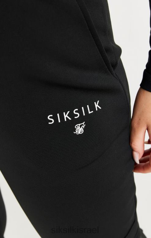SikSilk נשים מכנס מטען שחור D2LH2184 לבוש