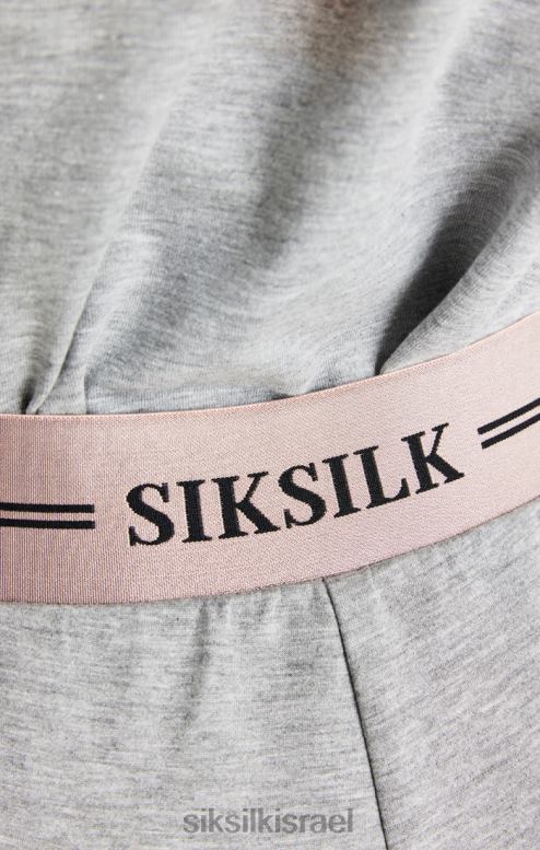 SikSilk נשים מכנסי מסלול מרל אפור D2LH2186 לבוש