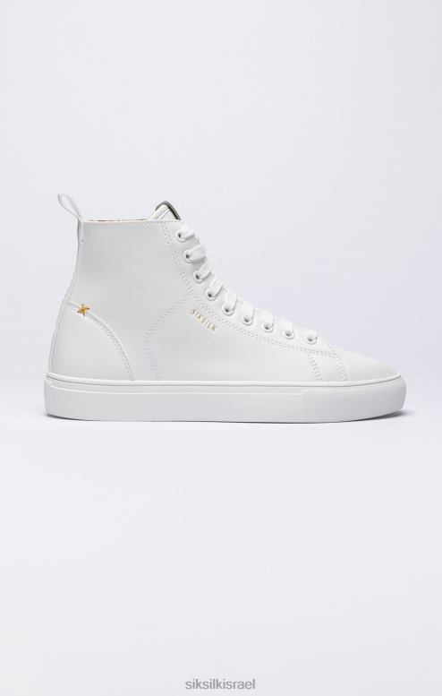 SikSilk גברים מאמן גבוה קלאסי לבן D2LH219 הַנעָלָה