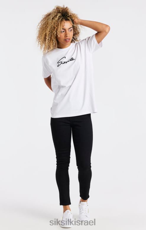 SikSilk נשים ג'ינס סקיני ג'ינס חיוני שחור D2LH2192 לבוש