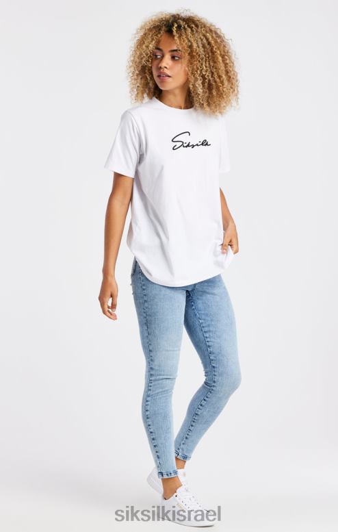 SikSilk נשים כביסה קלה ג'ינס סקיני ג'ינס חיוני D2LH2193 לבוש