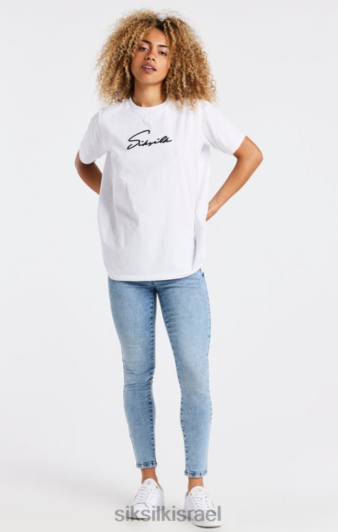 SikSilk נשים כביסה קלה ג'ינס סקיני ג'ינס חיוני D2LH2193 לבוש