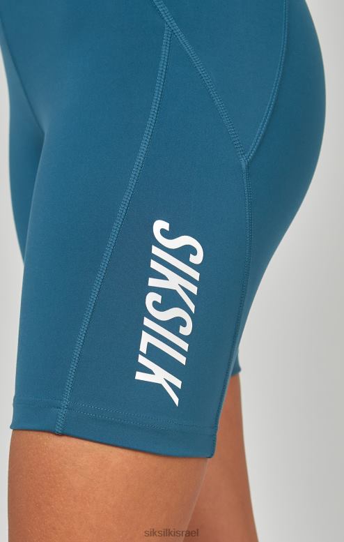 SikSilk נשים צהוב ספורט חיוני קצר אופניים D2LH2199 לבוש