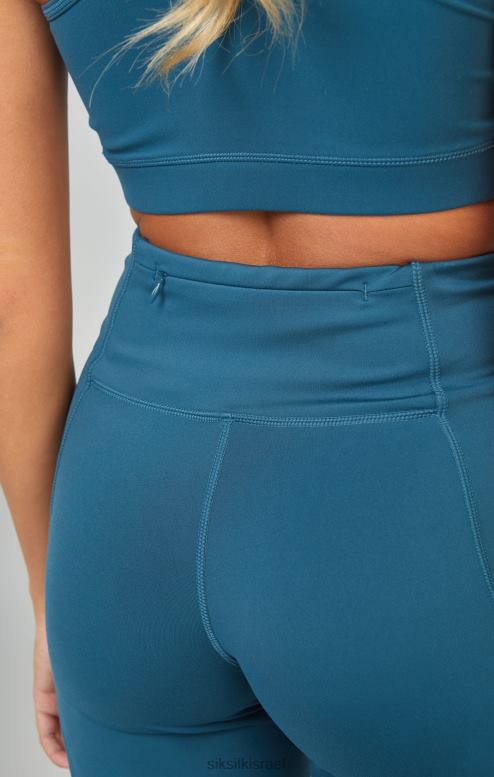 SikSilk נשים צהוב ספורט חיוני קצר אופניים D2LH2199 לבוש