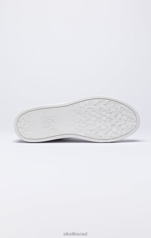 SikSilk גברים מאמן גבוה קלאסי לבן D2LH219 הַנעָלָה