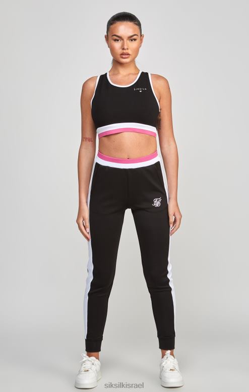 SikSilk נשים ברלט רטרו שחור D2LH2205 לבוש