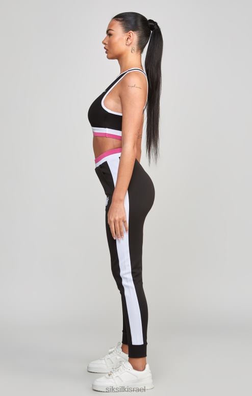 SikSilk נשים ברלט רטרו שחור D2LH2205 לבוש