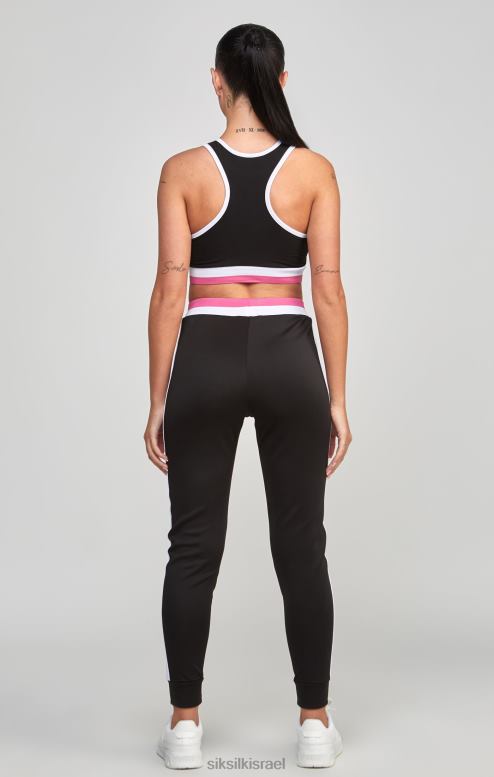 SikSilk נשים ברלט רטרו שחור D2LH2205 לבוש