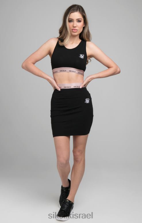 SikSilk נשים ברלט ורדרד - שחור D2LH2209 לבוש