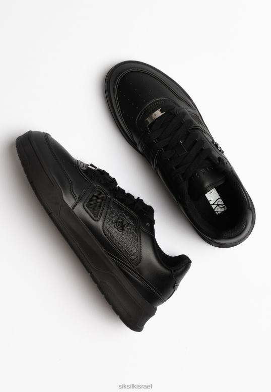 SikSilk נשים מאמן מגרש נמוך שחור D2LH2263 הַנעָלָה