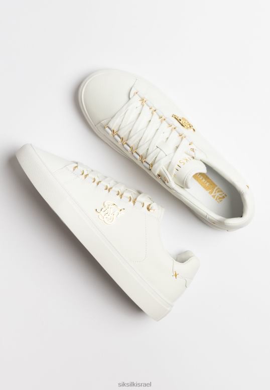 SikSilk נשים אפקט עור נחש לבן בארה D2LH2269 הַנעָלָה