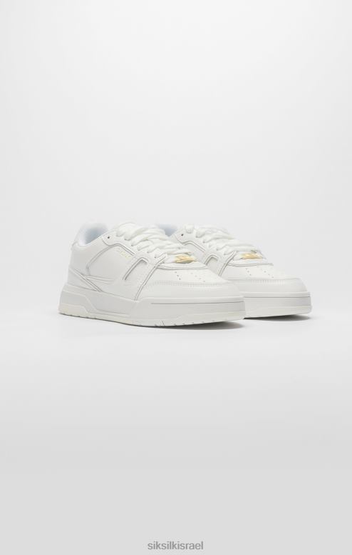 SikSilk נשים מאמן מגרש נמוך לבן D2LH2272 הַנעָלָה