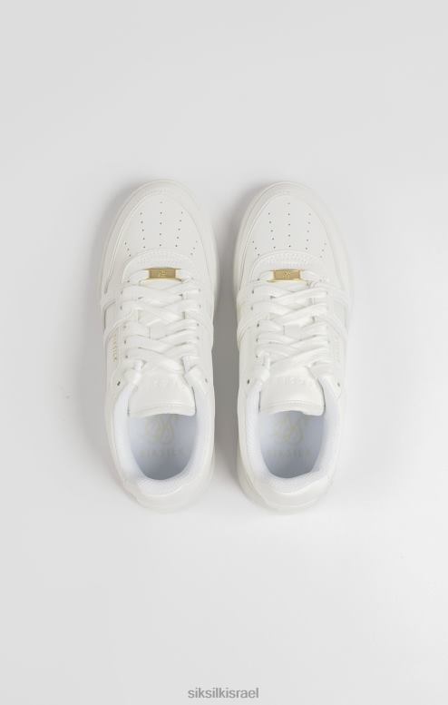 SikSilk נשים מאמן מגרש נמוך לבן D2LH2272 הַנעָלָה