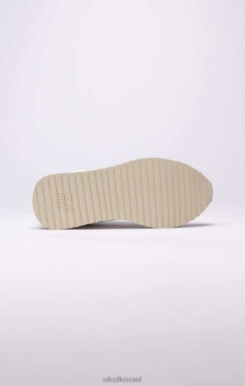 SikSilk נשים מאמן ריצה רטרו לבן D2LH2276 הַנעָלָה