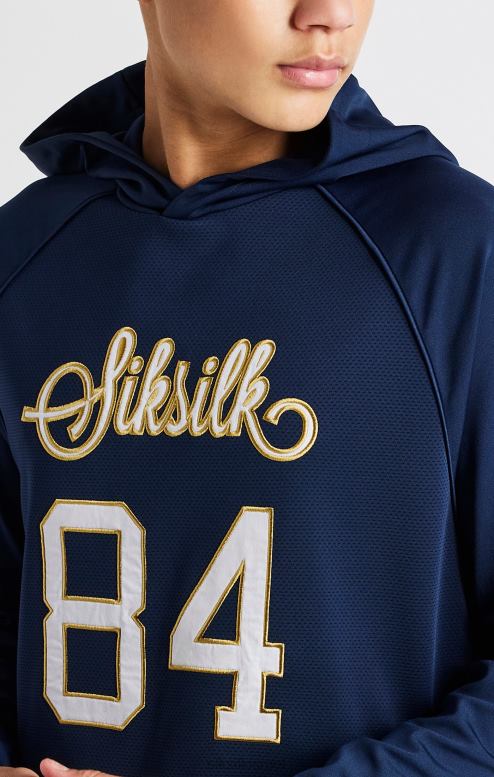SikSilk בנים קפוצ'ון רטרו נייבי D2LH2294 לבוש
