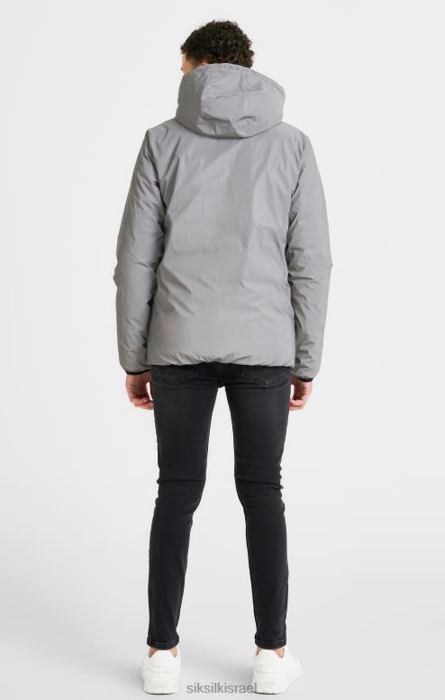 SikSilk בנים מעיל בועות אפור הפיך D2LH2298 לבוש