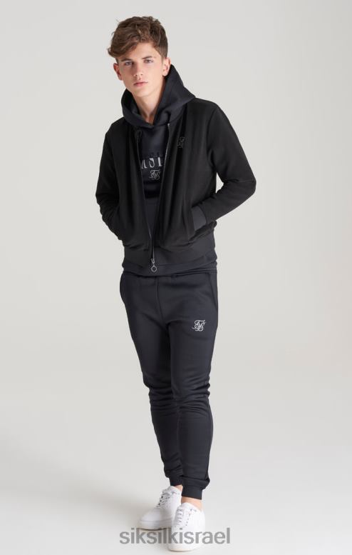 SikSilk בנים מפציץ לוגו מטאלי שחור D2LH2301 לבוש