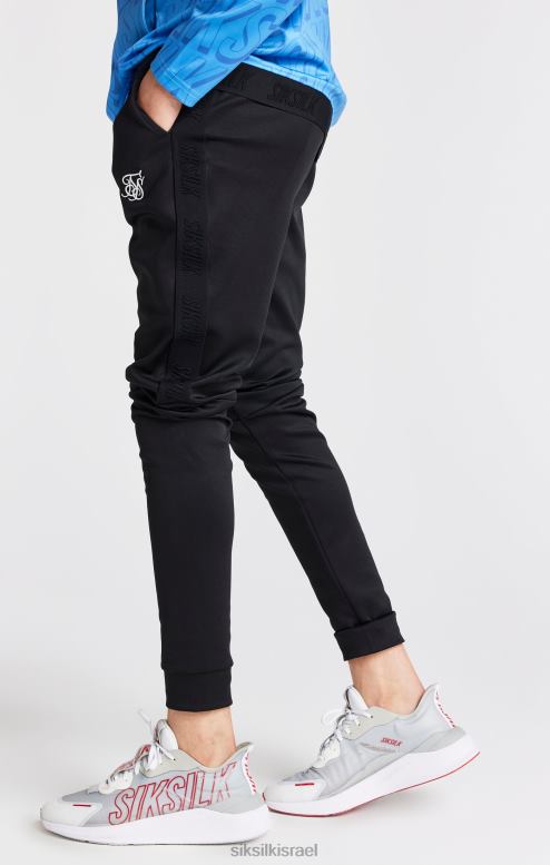 SikSilk בנים ג'וגר שחור בכושר סקיני D2LH2302 לבוש