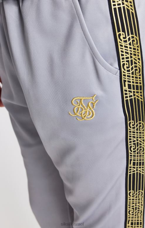 SikSilk בנים ג'וגר מודבק בצבע אפור D2LH2303 לבוש