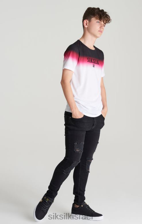 SikSilk בנים ג'ינס סקיני ג'ינס במצוקה D2LH2310 לבוש