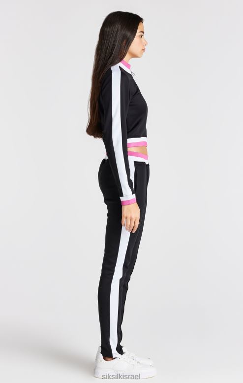 SikSilk בנות ז'קט רטרו שחור D2LH2341 לבוש