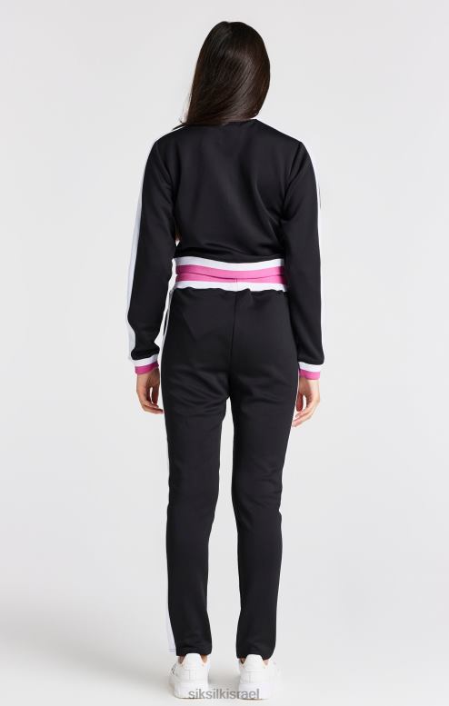 SikSilk בנות ז'קט רטרו שחור D2LH2341 לבוש