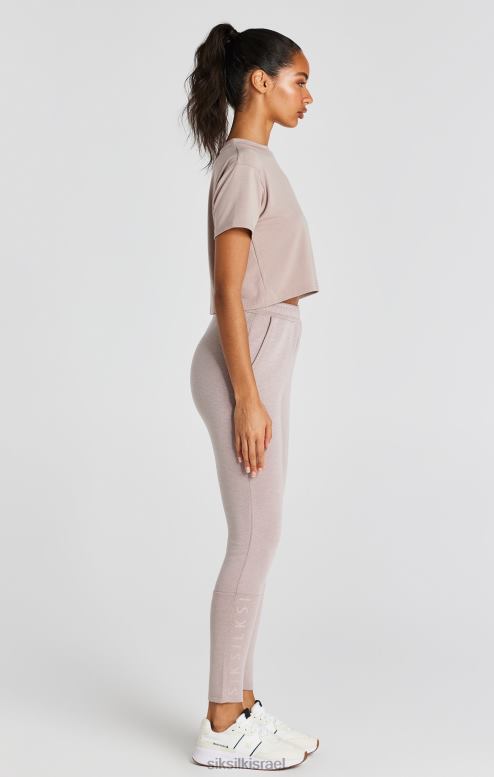 SikSilk נשים חולצת טריקו ורודה מכובסת D2LH234 לבוש