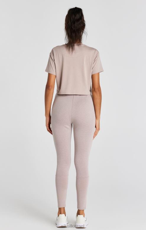 SikSilk נשים חולצת טריקו ורודה מכובסת D2LH234 לבוש