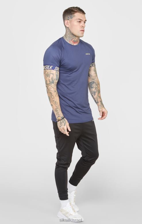 SikSilk גברים חולצת ספורט חיל הים D2LH2371 לבוש