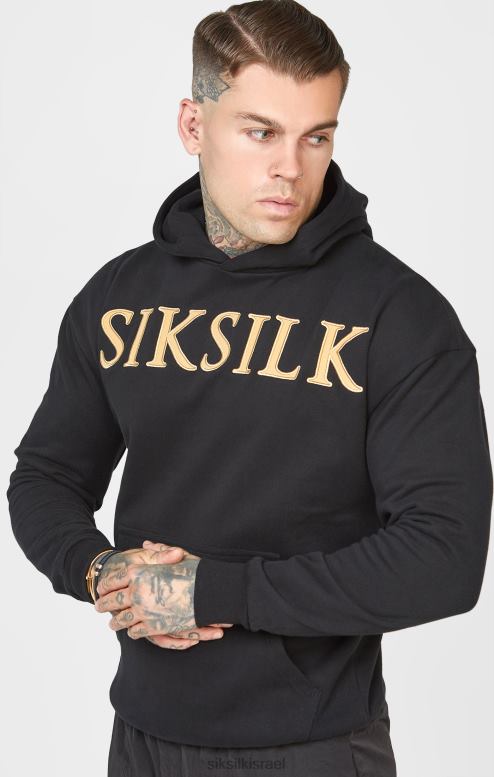 SikSilk גברים קפוצ'ון עם יישום זהב D2LH2436 לבוש