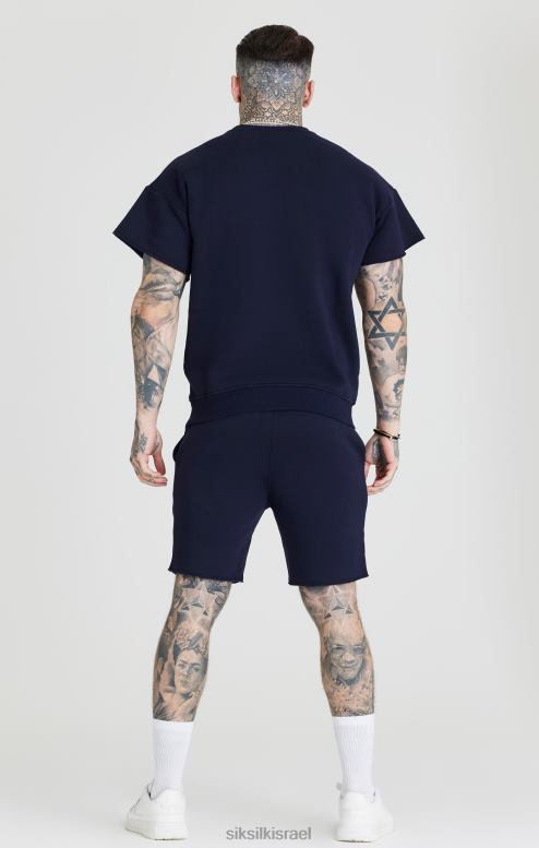 SikSilk גברים סווטשירט של חיל הים D2LH2445 לבוש