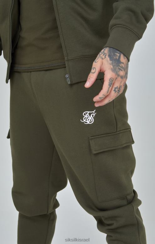 SikSilk גברים ג'וגר מטען חיוני בחאקי D2LH2515 לבוש