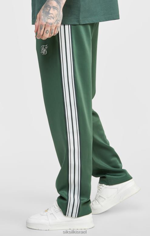 SikSilk גברים מכנסי מסלול ירוק חכם עם רגל ישרה D2LH2516 לבוש