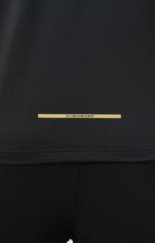 SikSilk גברים מכנסי ספורט שחורים D2LH2520 לבוש