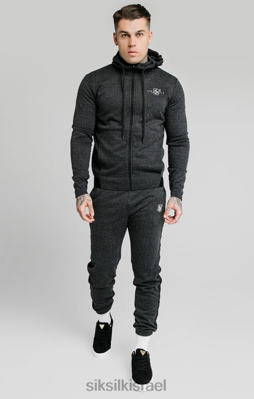 SikSilk גברים מכנס עם חפתים עם חפת גוונים - אפור D2LH2526 לבוש