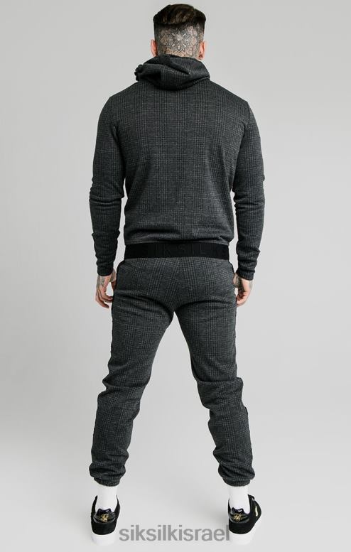 SikSilk גברים מכנס עם חפתים עם חפת גוונים - אפור D2LH2526 לבוש