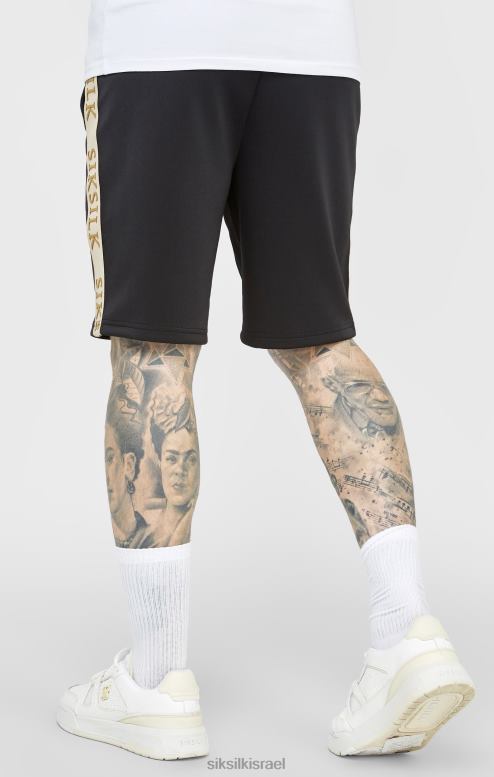 SikSilk גברים סמל שחור קצר D2LH2577 לבוש