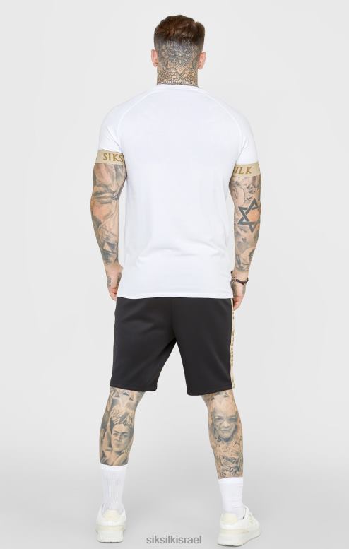SikSilk גברים סמל שחור קצר D2LH2577 לבוש