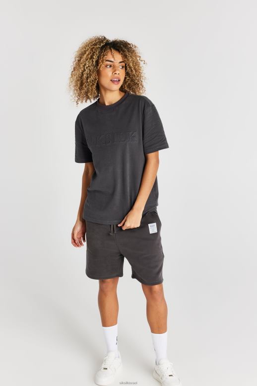 SikSilk גברים שחור בסיס ג'וגר קצר D2LH2602 לבוש