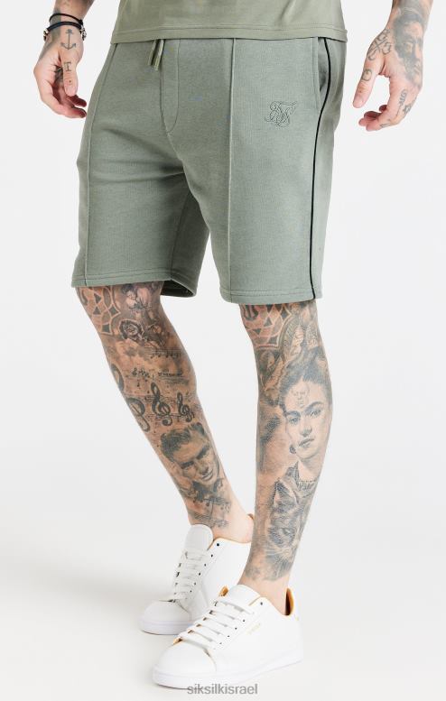 SikSilk גברים קצר חאקי חכם D2LH2612 לבוש