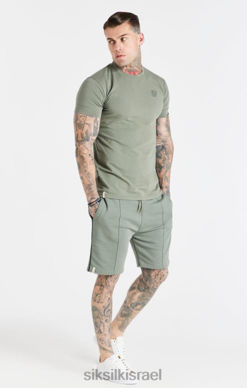 SikSilk גברים קצר חאקי חכם D2LH2612 לבוש